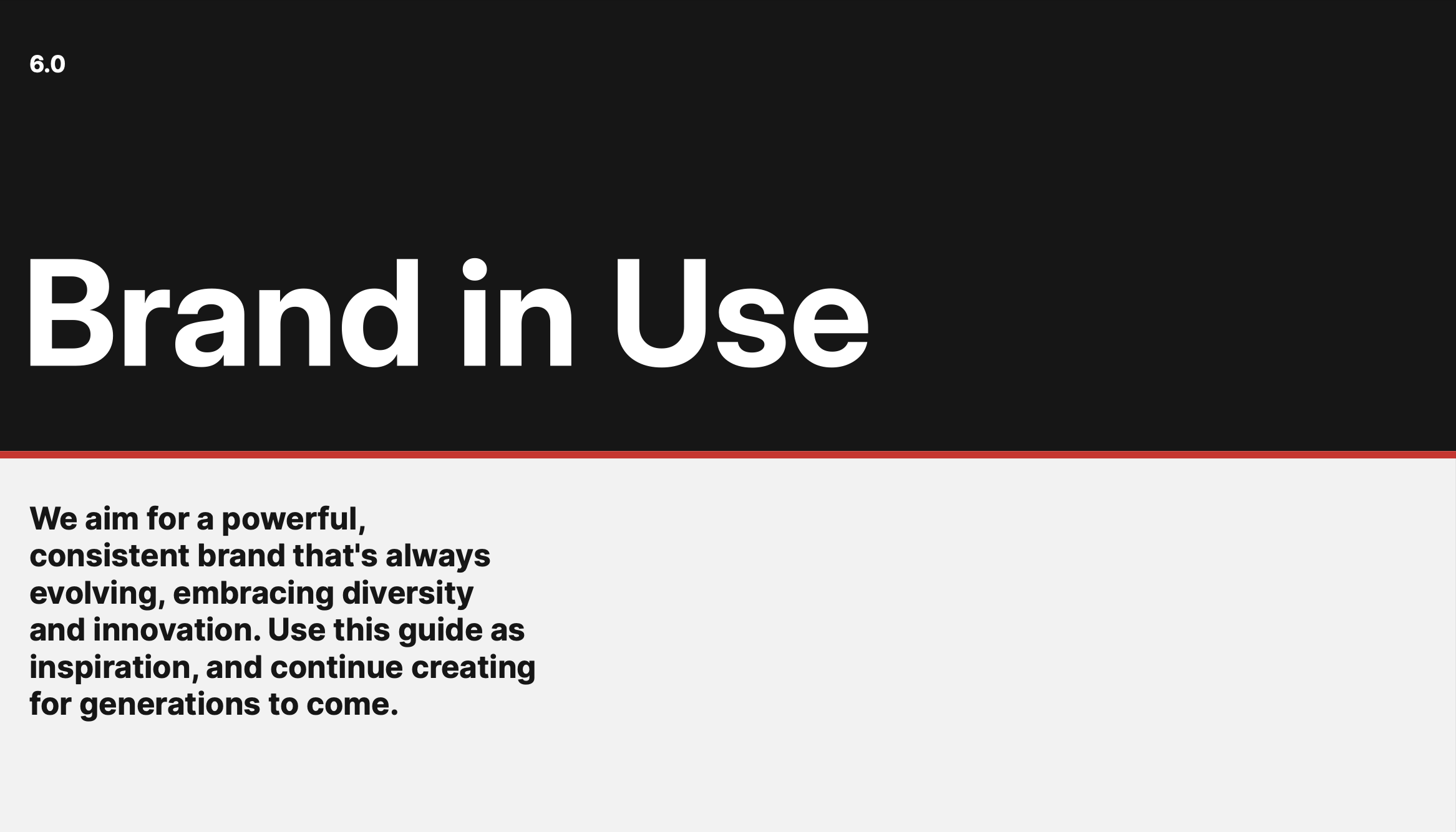 Brand in use