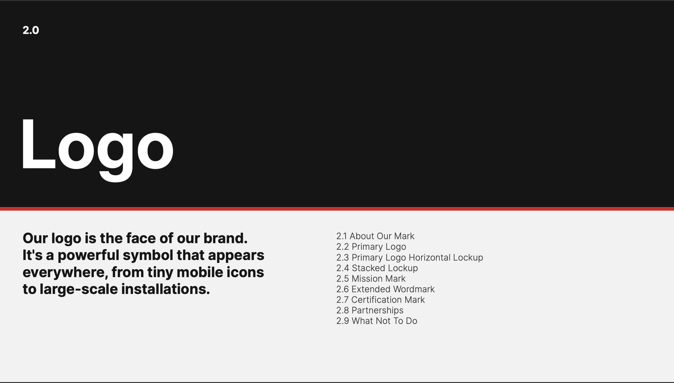 Logo system